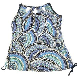 Free Country Cutout Tankini Top